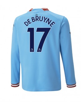 Manchester City Kevin De Bruyne #17 Heimtrikot 2022-23 Langarm